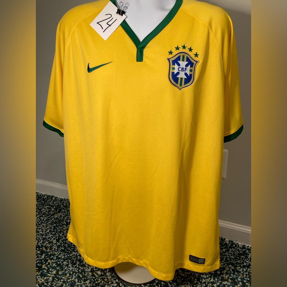 Nike 2014 Brazil CBF Jersey - XXL